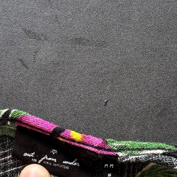 Urban Outfitters Delaney Floral Tropical Wrap Dress Size Medium - Picture 2 of 5